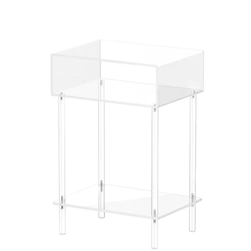 Transparent acrylic bedside table, sofa acrylic side cabinet
Transparent acrylic bedside table, sofa acrylic side cabinet