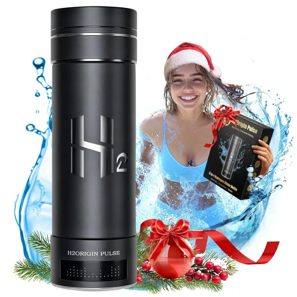 Portable Hydrogen Water Generator with SPE/PEM Technology, 9000 PPB Output, 3-in-1 Adapter & Mist Spray
Portable Hydrogen Water Generator with SPE/PEM Technology, 9000 PPB Output, 3-in-1 Adapter & Mist Spray