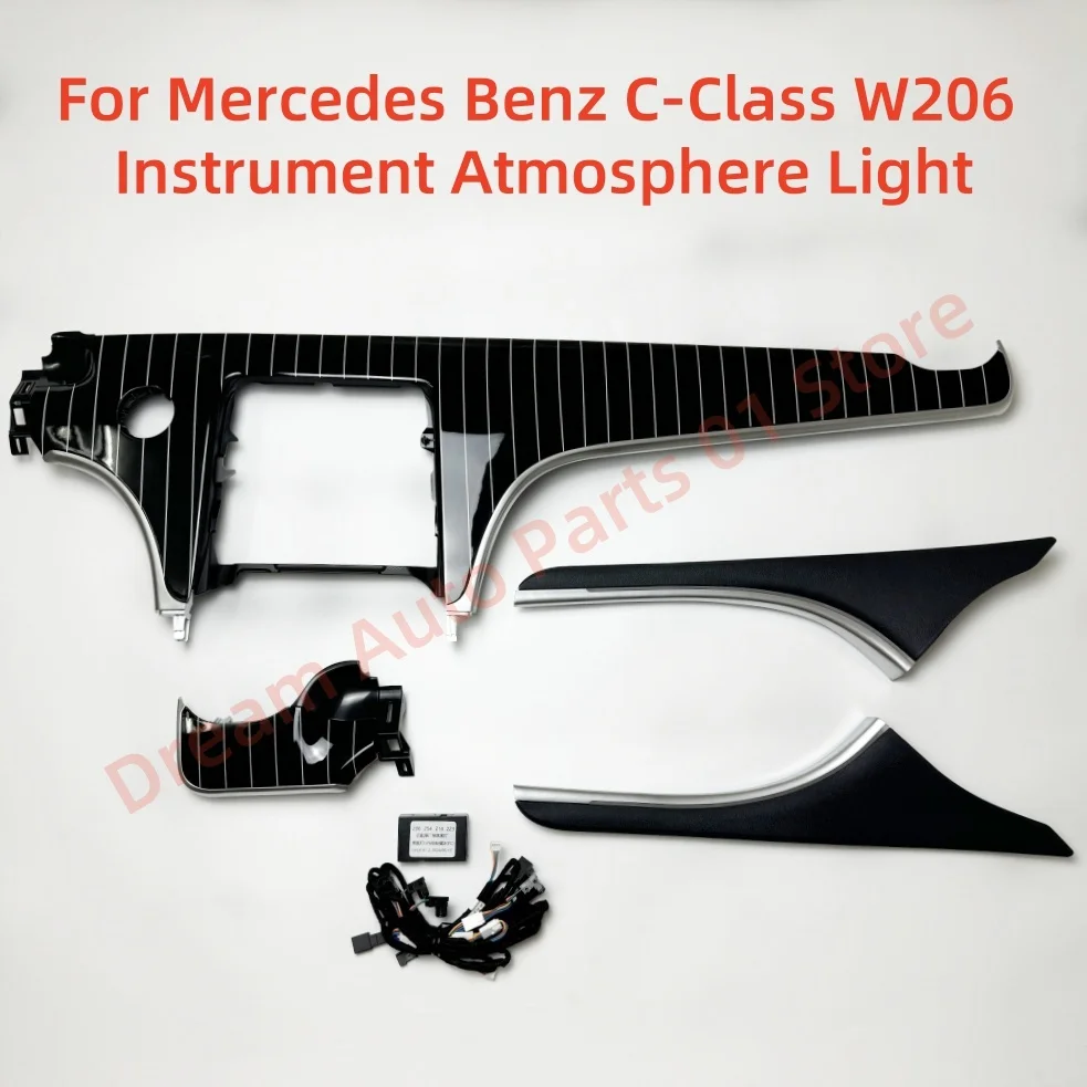 For Mercedes-Benz C-class W206 GLC X254 Interior Center Console Dashboard Moulding Ambient Light Car interior lighting upgrade
For Mercedes-Benz C-class W206 GLC X254 Interior Center Console Dashboard Moulding Ambient Light Car interior lighting upgrade