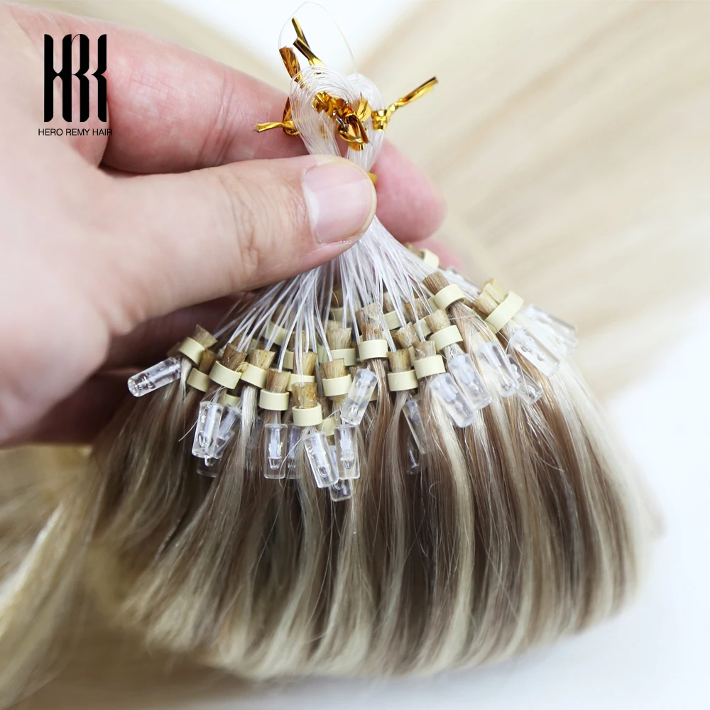 Blonde Micro Loop Hair Extensions Remy Human Hair Invisible Fishing Line Straight Silky Thick Full Head Natural 16-22 Inch 0.8g
Blonde Micro Loop Hair Extensions Remy Human Hair Invisible Fishing Line Straight Silky Thick Full Head Natural 16-22 Inch 0.8g
