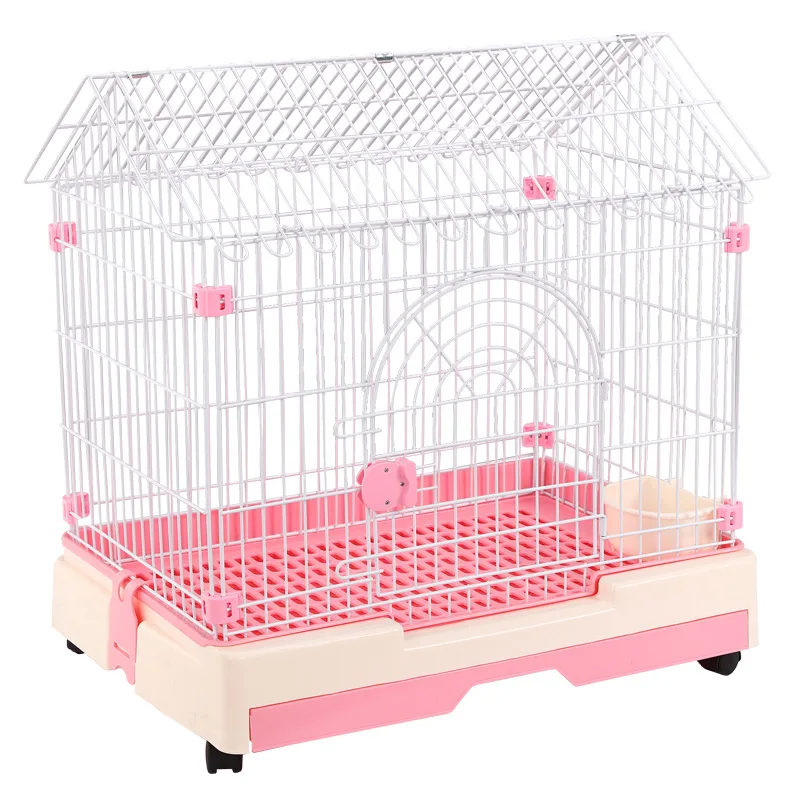 Dog cage removable bottom tray and safety lock indoor/outdoor pet box
Dog cage removable bottom tray and safety lock indoor/outdoor pet box