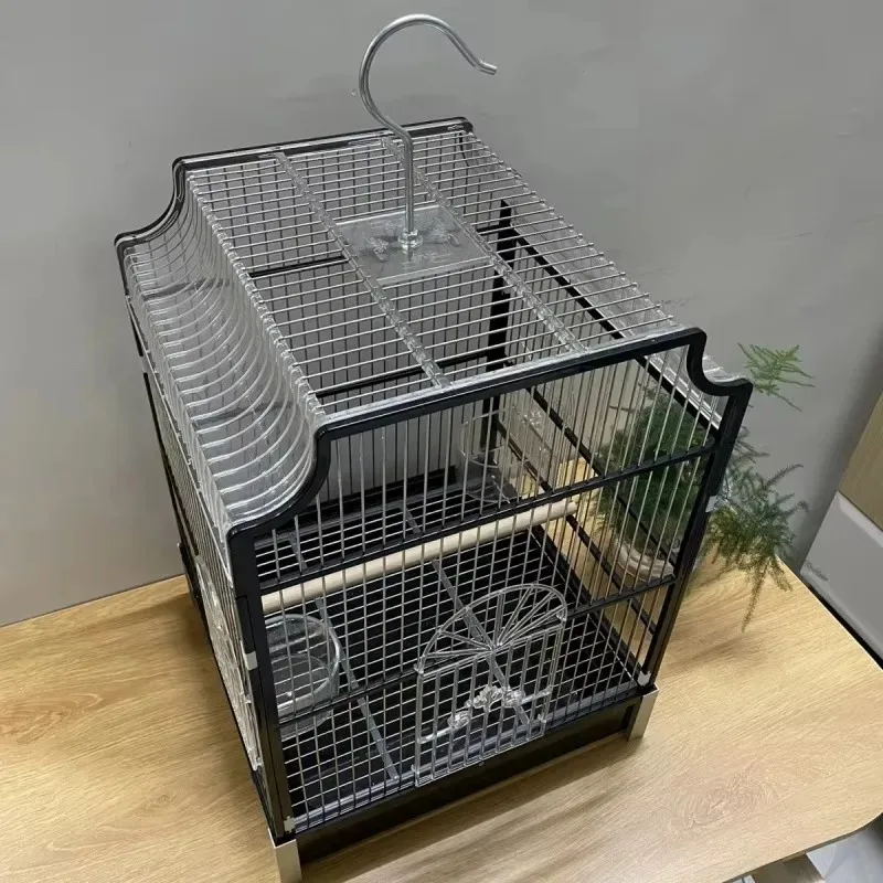 Acrylic Stainless Steel Ultra Small Luxury Parrot Myna Bulbul Peony Jade Bird Tiger Skin Cage Rust-Proof
Acrylic Stainless Steel Ultra Small Luxury Parrot Myna Bulbul Peony Jade Bird Tiger Skin Cage Rust-Proof