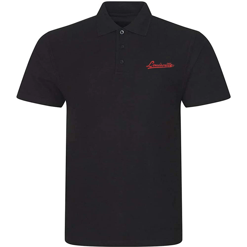 Lyprerazy Men's Casual Polo Shirt Louisville City Embroidered Short Sleeve Golf Polo-Shirt
Lyprerazy Men's Casual Polo Shirt Louisville City Embroidered Short Sleeve Golf Polo-Shirt