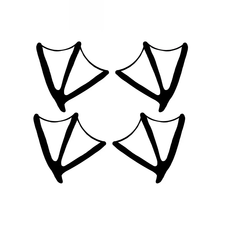 Car Stickers Duck Foot Stickers Fashion PVC Car Decoration Accessories Decals Waterproof Sunscreen Black/white,16cm*15cm
Car Stickers Duck Foot Stickers Fashion PVC Car Decoration Accessories Decals Waterproof Sunscreen Black/white,16cm*15cm