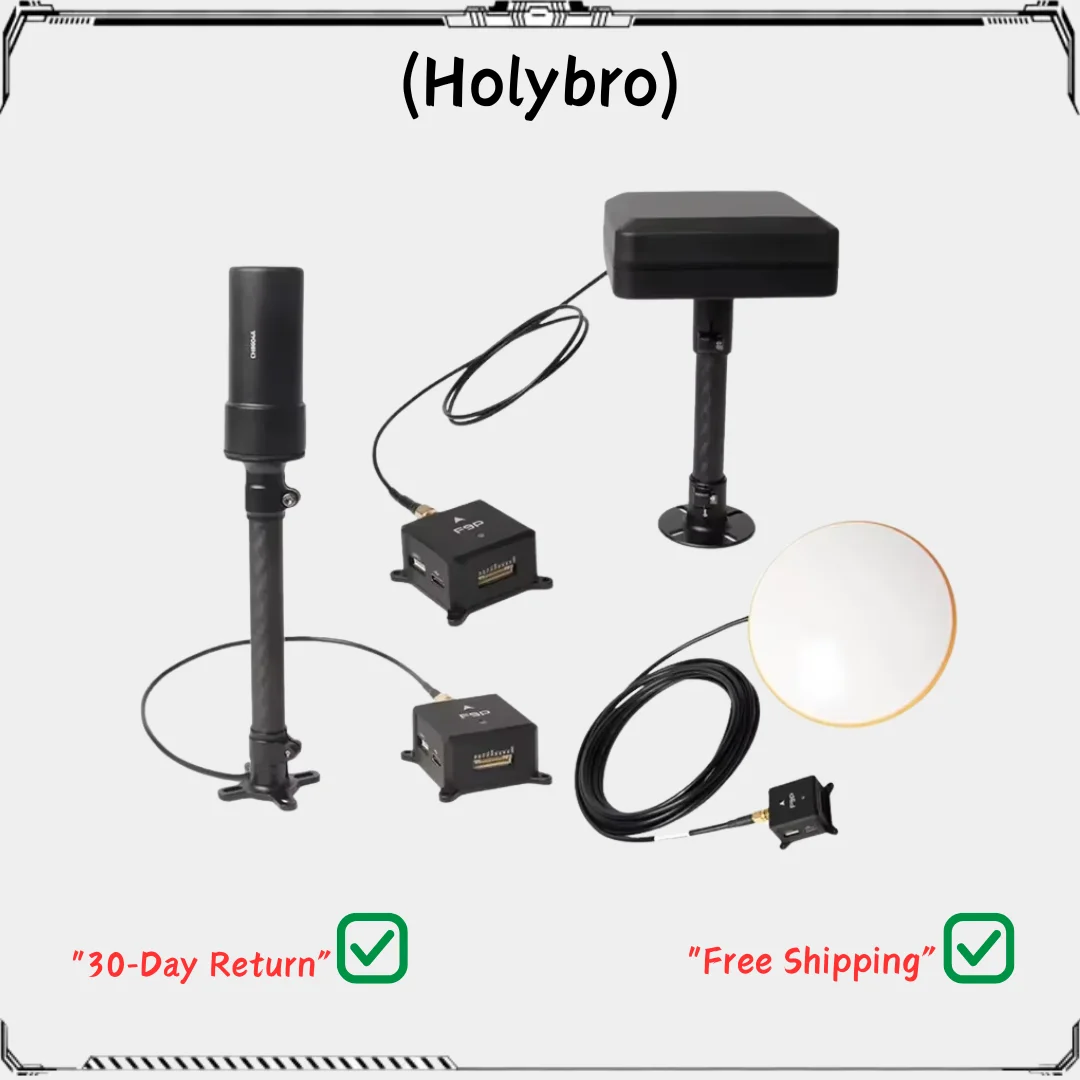 Модуль HolyBro H-RTK NEO-F9P RTK GNSS — винтовая базовая станция, вертикальные патч-антенны для высокоточного позиционирования
Модуль HolyBro H-RTK NEO-F9P RTK GNSS — винтовая базовая станция, вертикальные патч-антенны для высокоточного позиционирования