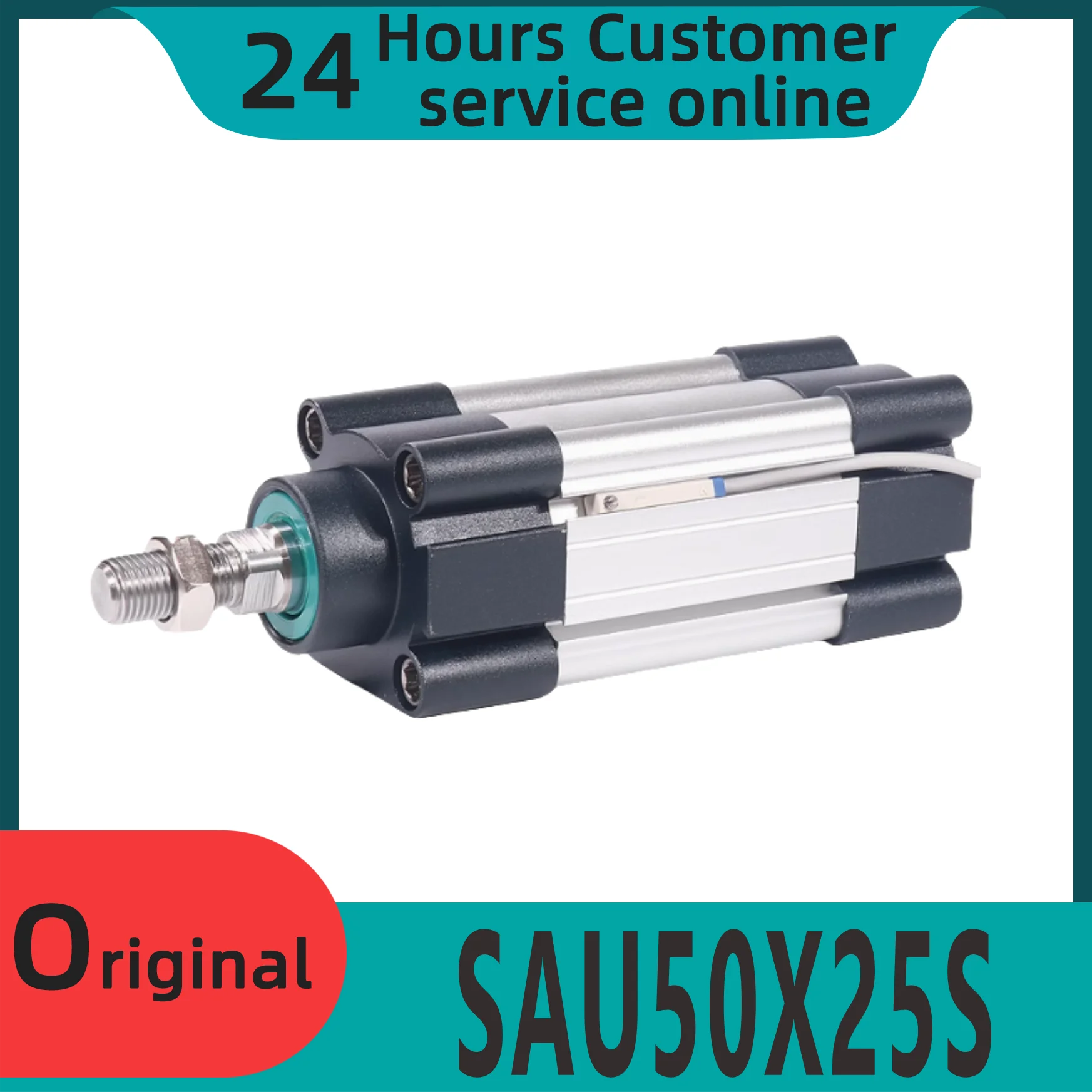 Совершенно новый оригинальный стандартный цилиндр без тяги SAU50X25S SAU50X50S SAU50X75S SAU50X80S
Совершенно новый оригинальный стандартный цилиндр без тяги SAU50X25S SAU50X50S SAU50X75S SAU50X80S