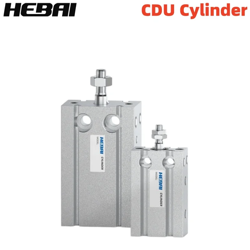 HEBAI CDU Pneumatic Cylinder Air Cylinder 10 16 20 25 32mm Aluminum Alloy Stroke 30 40 50 60 80 100mm
HEBAI CDU Pneumatic Cylinder Air Cylinder 10 16 20 25 32mm Aluminum Alloy Stroke 30 40 50 60 80 100mm