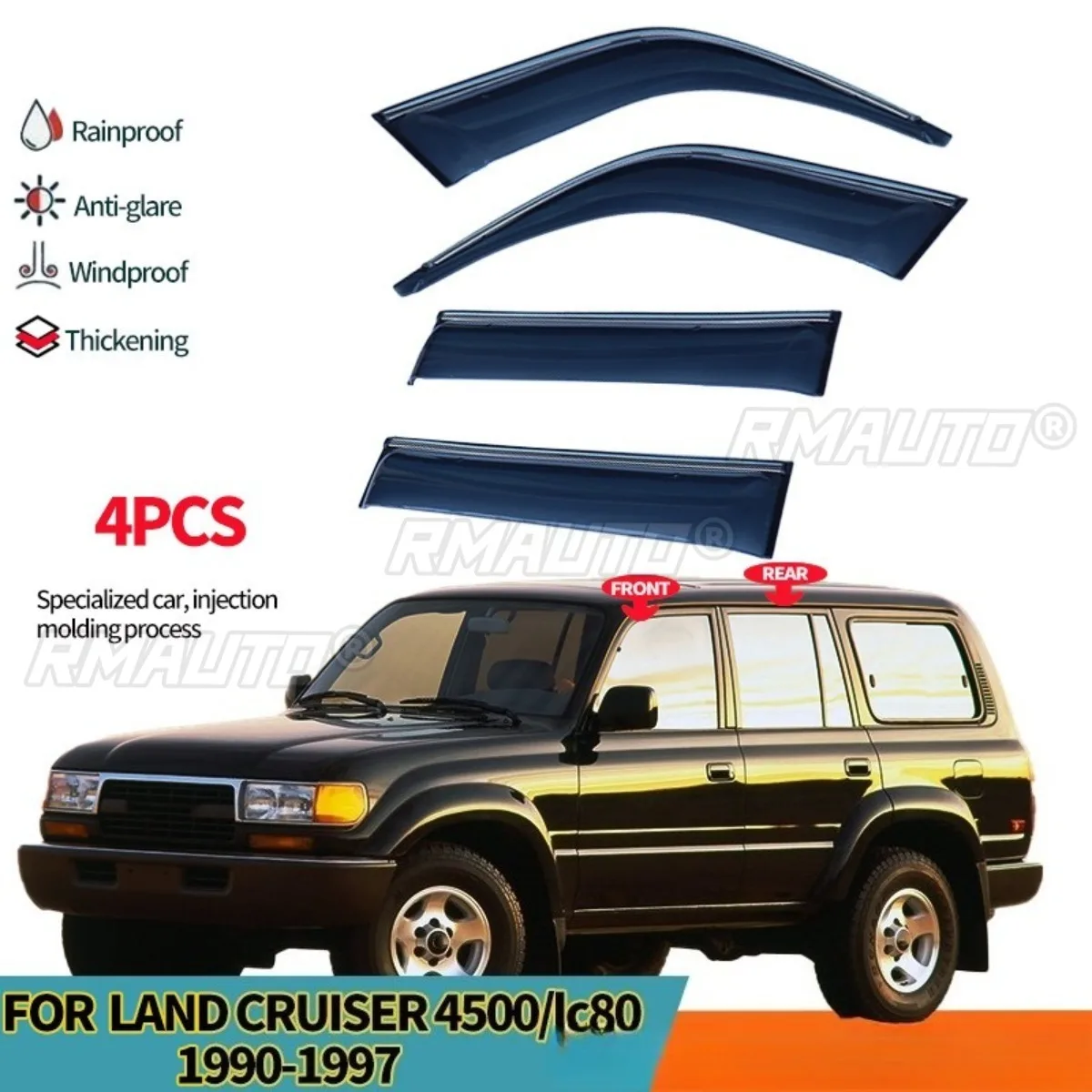 For Toyota Land Cruiser Lc80 Fj80 1990-1995 Car Windshield Sunshades Cover Windscreen Visor Modification Part
For Toyota Land Cruiser Lc80 Fj80 1990-1995 Car Windshield Sunshades Cover Windscreen Visor Modification Part