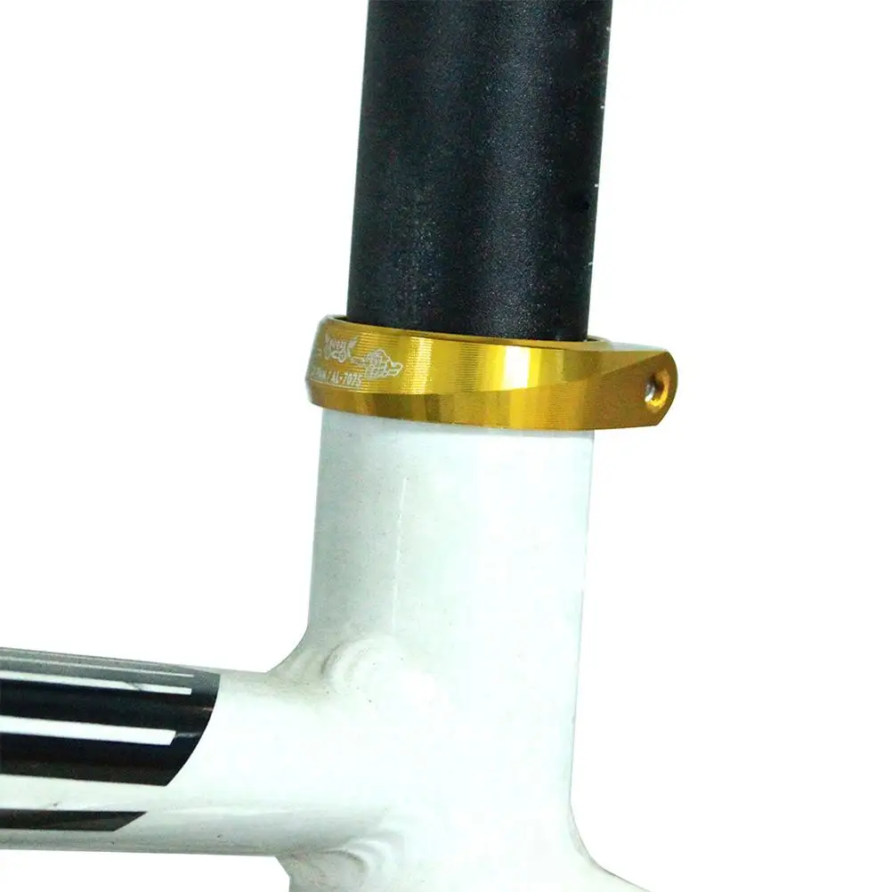 34.9MM Aluminum Alloy Screw Locking Seat Clamp Rod Clamp for Fixed Flywheel Mountain Bike Road Bike (Golden)
34.9MM Aluminum Alloy Screw Locking Seat Clamp Rod Clamp for Fixed Flywheel Mountain Bike Road Bike (Golden)