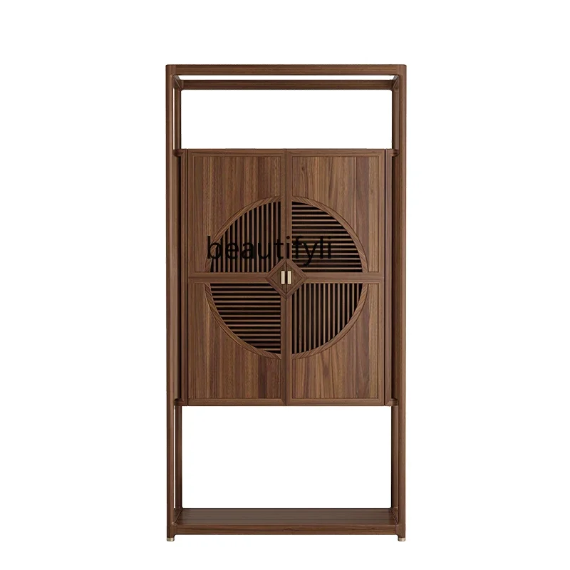 V New Chinese Style Light Luxury Bookcase Solid Wood Bookshelf and Storage Shelf Office Tea Cabinet Partition Cabinet
V New Chinese Style Light Luxury Bookcase Solid Wood Bookshelf and Storage Shelf Office Tea Cabinet Partition Cabinet