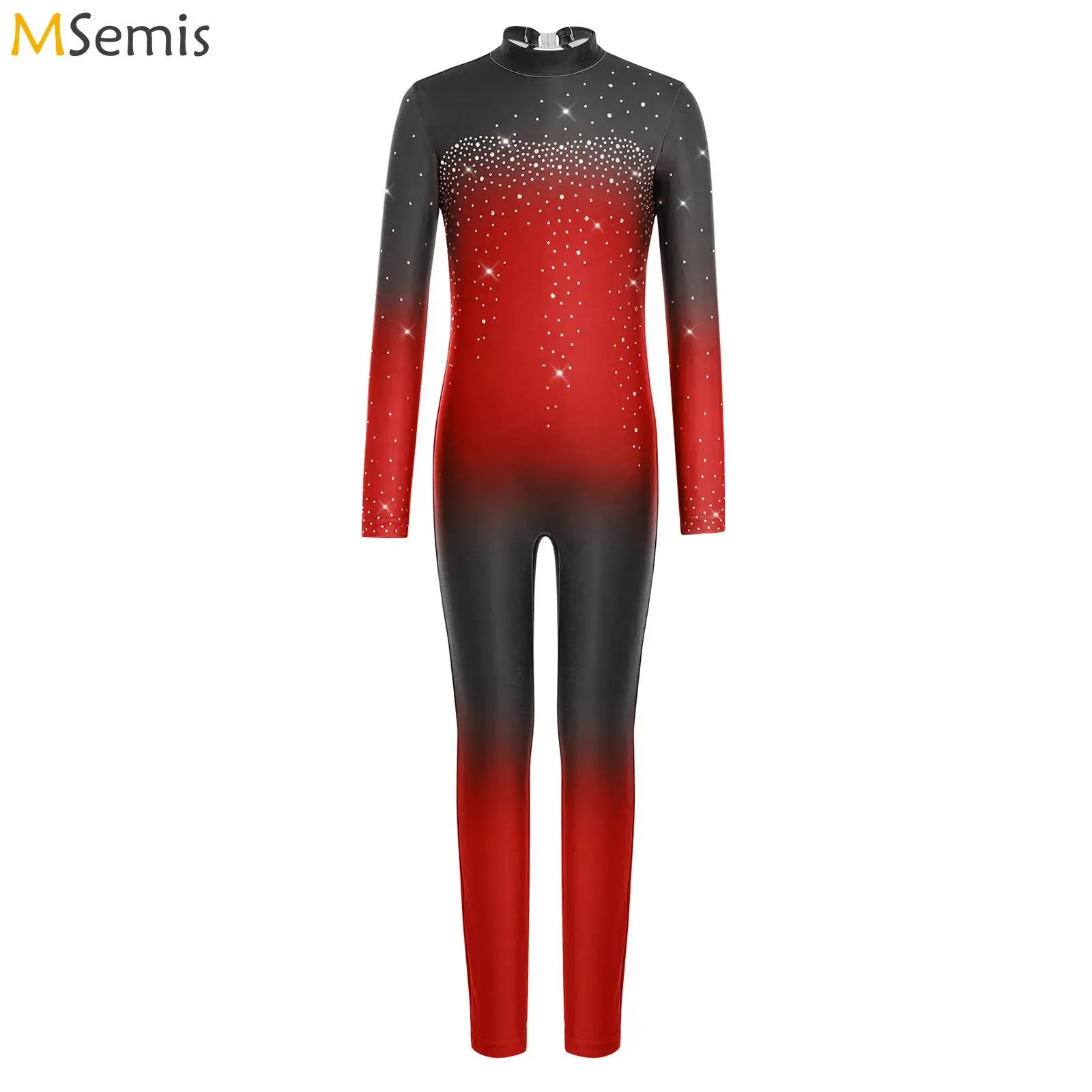 Kids Girls Shiny Rhinestones Gymnastics Ballet Dance Performance Costume Mock Neck Long Sleeve Bodysuit Unitards Jumpsuit
Kids Girls Shiny Rhinestones Gymnastics Ballet Dance Performance Costume Mock Neck Long Sleeve Bodysuit Unitards Jumpsuit