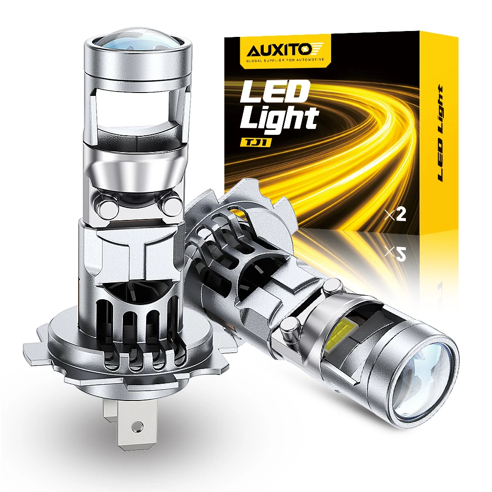 AUXITO 2Pcs H7 LED Projector Car Headlight Bulbs Lens Canbus High-Power 20000LM Turbo Led H7 Diode Bulb 1:1 Plug Play For LHD
AUXITO 2Pcs H7 LED Projector Car Headlight Bulbs Lens Canbus High-Power 20000LM Turbo Led H7 Diode Bulb 1:1 Plug Play For LHD