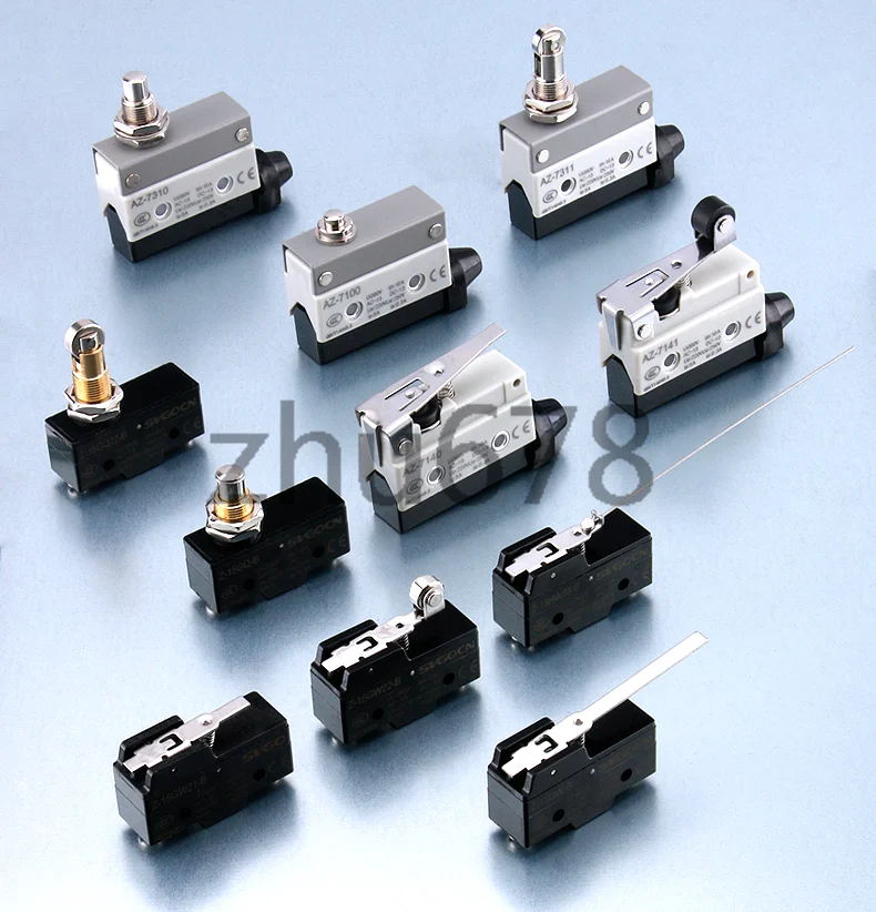 1Pcs Travel Limit Micro Switch Self Repeating Form One Open And One Close Silver Contact / Copper Contacts AZ-7166
1Pcs Travel Limit Micro Switch Self Repeating Form One Open And One Close Silver Contact / Copper Contacts AZ-7166