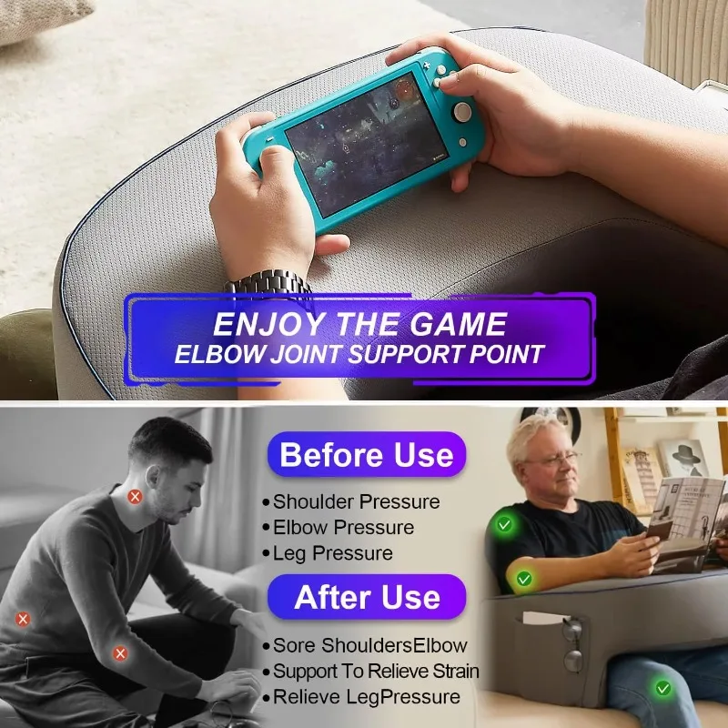 Ergonomic design multifunctional table with armrests desk game reading table pillow
Ergonomic design multifunctional table with armrests desk game reading table pillow