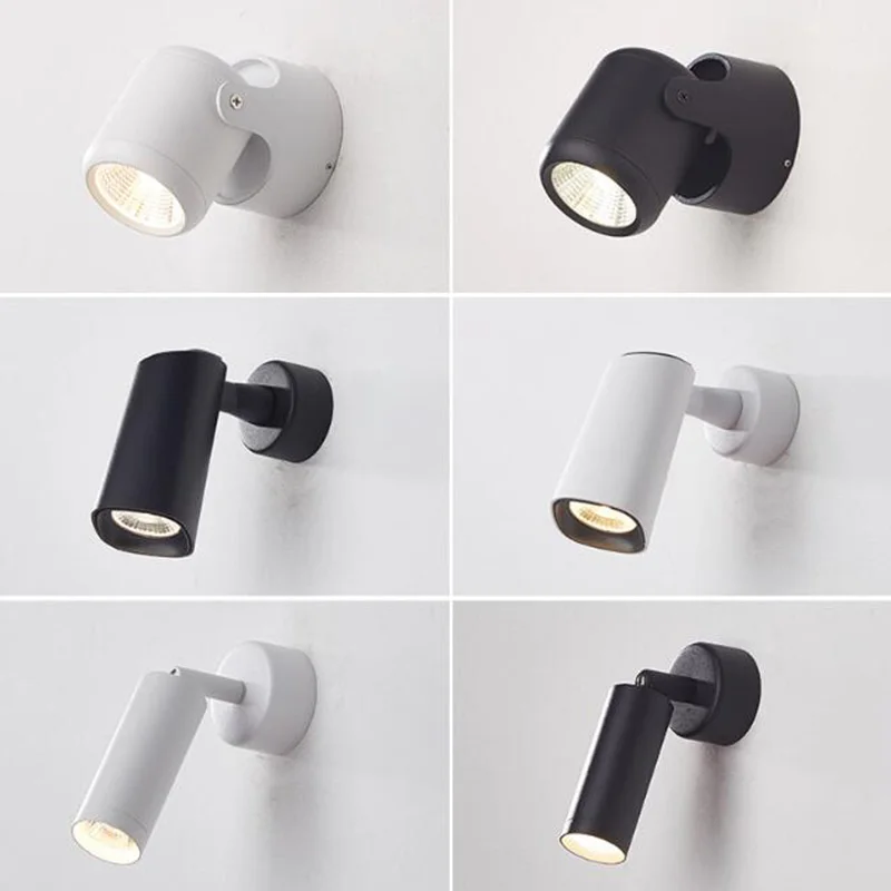 LED Sconce Wall Lamp Rotating Adjustable Bedroom Foyer Bedside Surface Mount Spotlight Lamp Aisle Hallway Home Decor Wall Light
LED Sconce Wall Lamp Rotating Adjustable Bedroom Foyer Bedside Surface Mount Spotlight Lamp Aisle Hallway Home Decor Wall Light