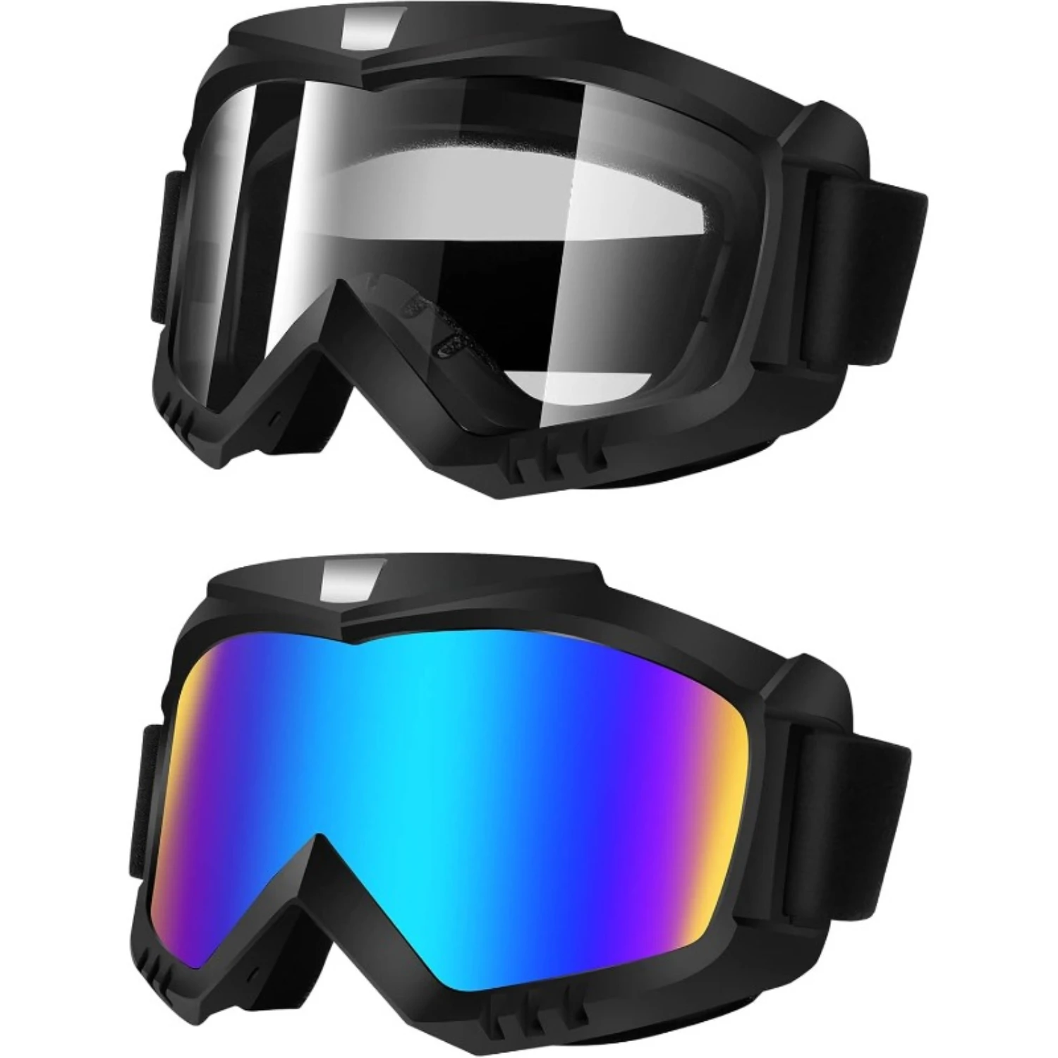 Stylish Dirt Bike Goggles 2 Pack - Windproof Motorcycle ATV Ski Racing Glasses, Ideal Gift for Riding Enthusiasts,Christmas
Stylish Dirt Bike Goggles 2 Pack - Windproof Motorcycle ATV Ski Racing Glasses, Ideal Gift for Riding Enthusiasts,Christmas