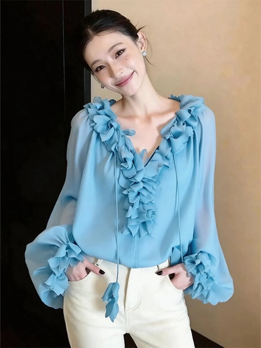 Unique Beautiful Shirt Women's Style 2026 New Hot Sale Design Sensation Sun Protection Ultra Fairy Spring Top Casual Loose Fit
Unique Beautiful Shirt Women's Style 2026 New Hot Sale Design Sensation Sun Protection Ultra Fairy Spring Top Casual Loose Fit