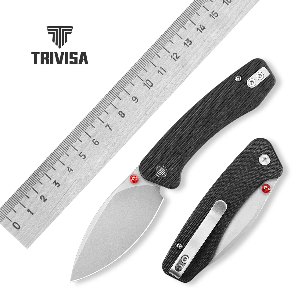 TRIVISA Pocket Folding Koala-BG Knife High Quality N690 Blade G10 Handle with Clip Camping Outdoor Fishing Hiking Tools for Gift
TRIVISA Pocket Folding Koala-BG Knife High Quality N690 Blade G10 Handle with Clip Camping Outdoor Fishing Hiking Tools for Gift