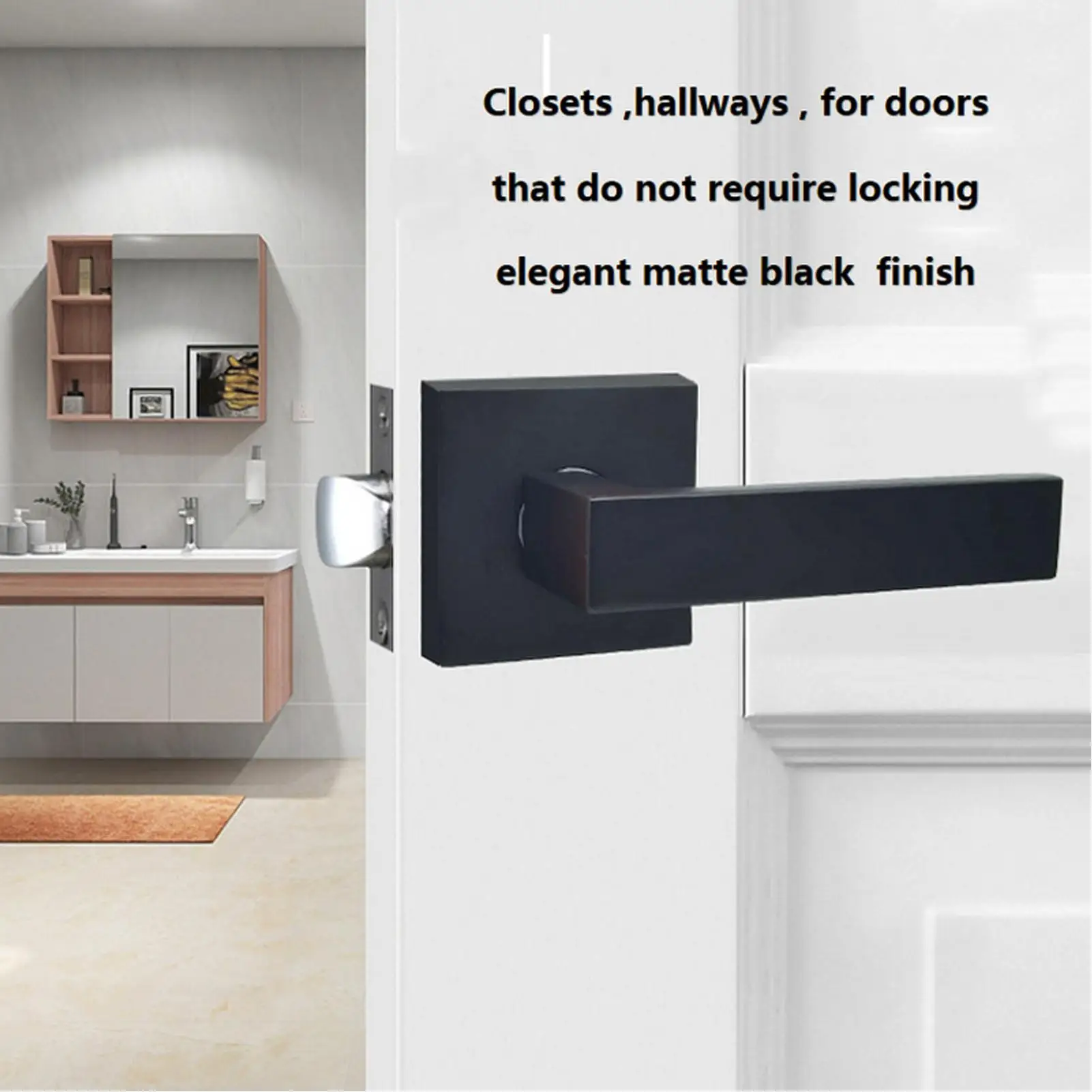 Bedroom Door Knobs Door Locks Door Levers For Passage Heavy Duty Door Locks Reversible Flat Levers Door Handles For Right
Bedroom Door Knobs Door Locks Door Levers For Passage Heavy Duty Door Locks Reversible Flat Levers Door Handles For Right