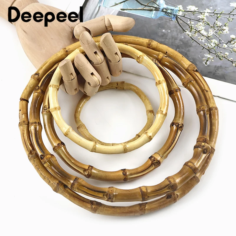 2/4/10Pcs 7-18cm Natural Bamboo Bag Handles Purse Frame Handbags Round Ring Woven-Bags Handle DIY Handmade Accessories
2/4/10Pcs 7-18cm Natural Bamboo Bag Handles Purse Frame Handbags Round Ring Woven-Bags Handle DIY Handmade Accessories