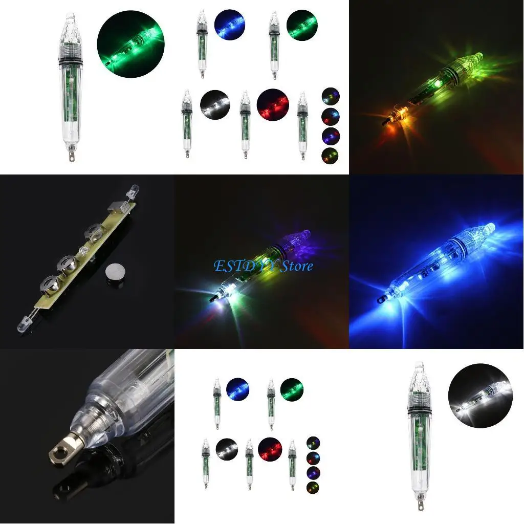 G6DE Fishing Lights LED Fishing Spoons Underwater Flasher Lights Trolling Lures Tool
G6DE Fishing Lights LED Fishing Spoons Underwater Flasher Lights Trolling Lures Tool