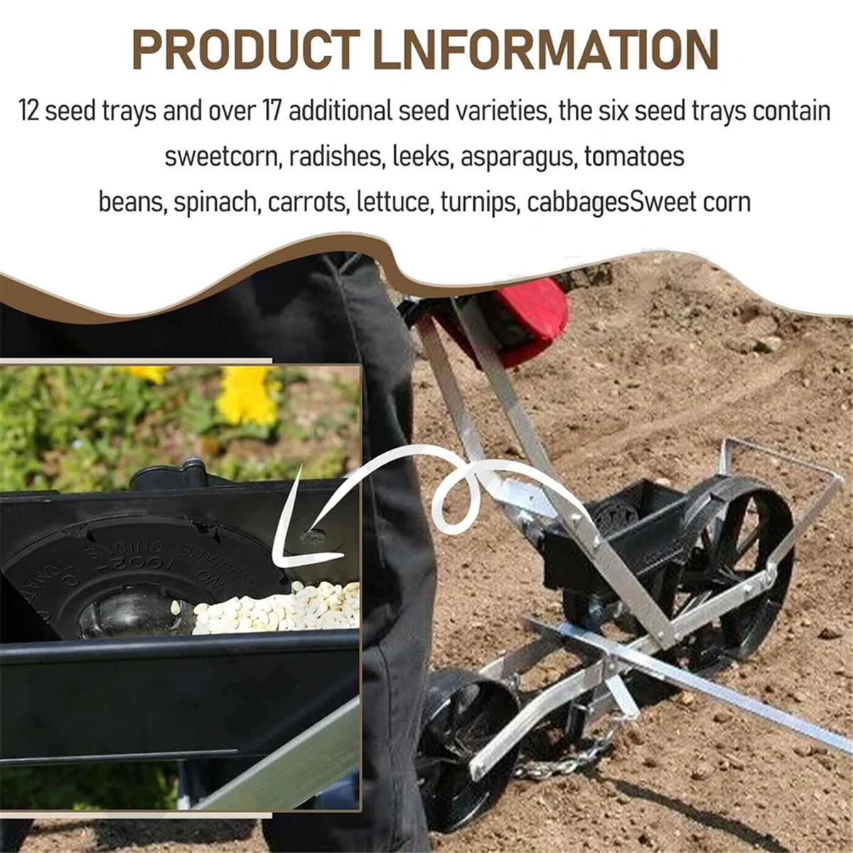 A002 60009 60010 Seed Plate 12 Set for 10001 1001-B Garden Seeder Plants,Earth-Way Seed Plates,Works for Corn Radish
A002 60009 60010 Seed Plate 12 Set for 10001 1001-B Garden Seeder Plants,Earth-Way Seed Plates,Works for Corn Radish