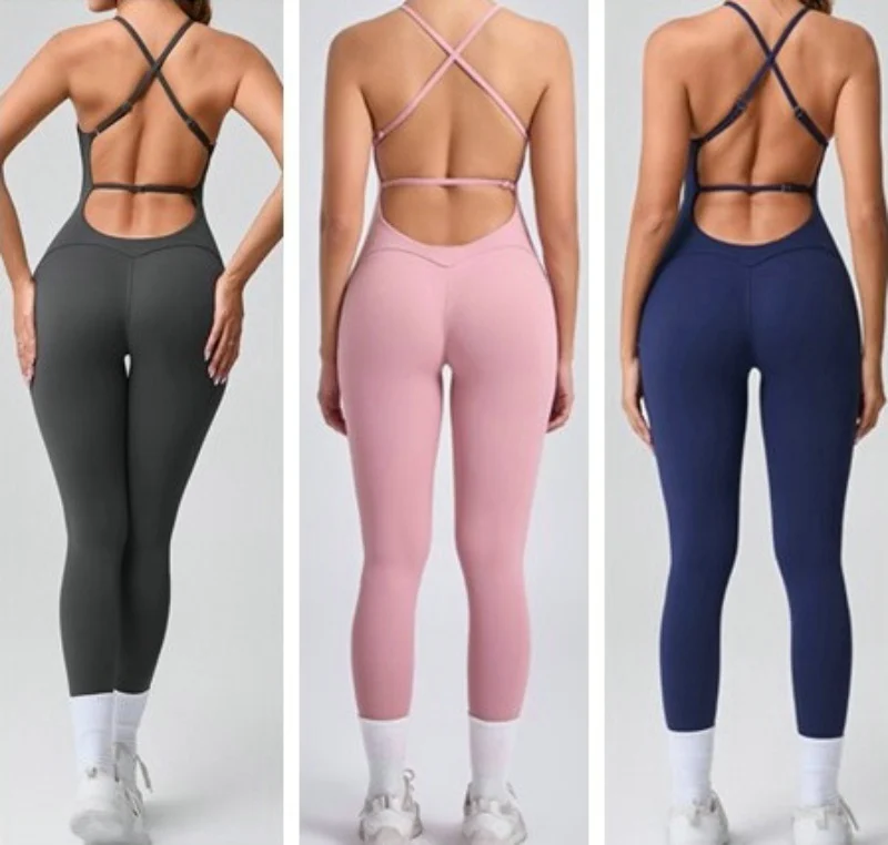 Tight Adjustable Strap Pants Jumpsuit Woman Slim Backless Jumpsuits Women Sport Running Fitness Yoga Clothes
Tight Adjustable Strap Pants Jumpsuit Woman Slim Backless Jumpsuits Women Sport Running Fitness Yoga Clothes
