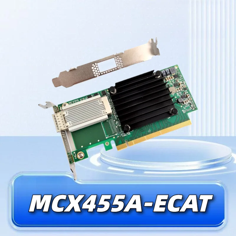 ConnectX-4 CX455A PCIe x16 3.0 100GBe EDR IB VPI QSFP28 MCX455A-ECAT
ConnectX-4 CX455A PCIe x16 3.0 100GBe EDR IB VPI QSFP28 MCX455A-ECAT