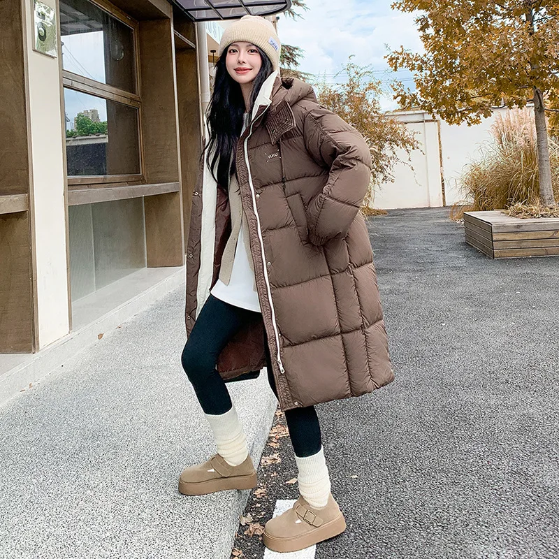 Parkas Women Coats Hooded Zipper Mid Length Jackets Full Sleeve Thick Warm Y2k Streetwear Elegant Jacket Coat Autumn Winter 2025
Parkas Women Coats Hooded Zipper Mid Length Jackets Full Sleeve Thick Warm Y2k Streetwear Elegant Jacket Coat Autumn Winter 2025