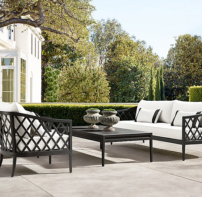 Luxury Outdoor Outside Furniture Durable Handcrafted Rustproof Powder Coating Aluminum Sofa Set
Luxury Outdoor Outside Furniture Durable Handcrafted Rustproof Powder Coating Aluminum Sofa Set