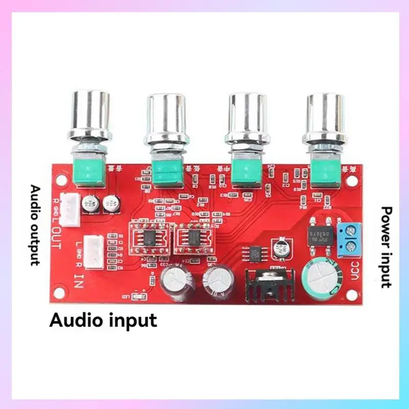 AB25-AD828 Плата регулировки громкости предусилителя с контролем высоких средних частот и низких частот Плата усилителя мощности предусилителя
AB25-AD828 Плата регулировки громкости предусилителя с контролем высоких средних частот и низких частот Плата усилителя мощности предусилителя