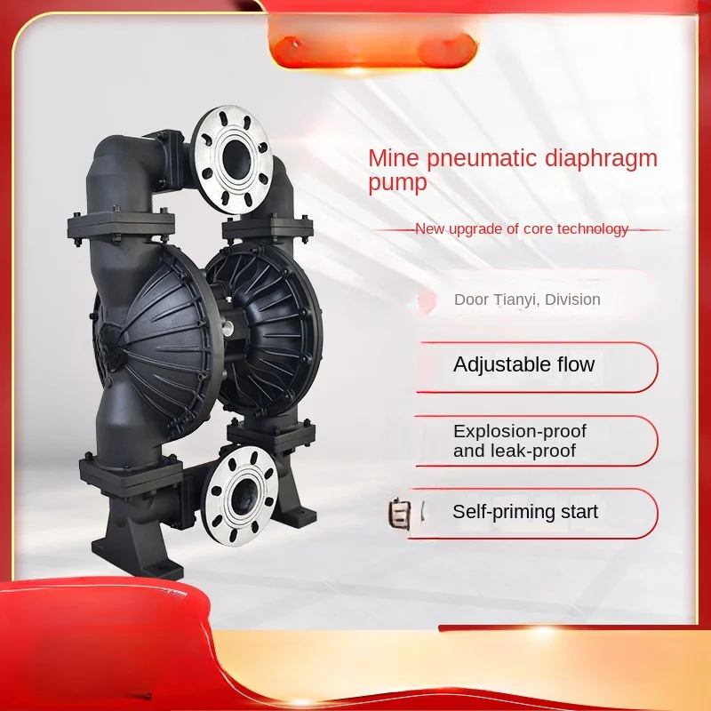 Bqg Coal Mine Underground Sewage Industrial Large Flow Mine Pneumatic Diaphragm Pump
Bqg Coal Mine Underground Sewage Industrial Large Flow Mine Pneumatic Diaphragm Pump