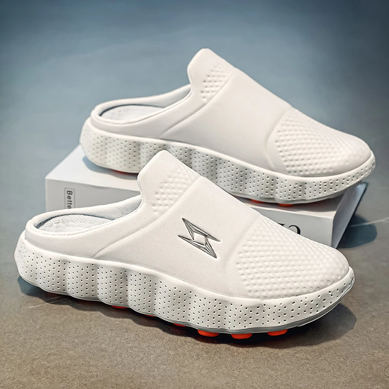 Men's Slip On Mule Sneakers Breathable Massage Insole Backless Slippers Non-slip Casual Loafers Walking Platform Slide Shoes
Men's Slip On Mule Sneakers Breathable Massage Insole Backless Slippers Non-slip Casual Loafers Walking Platform Slide Shoes