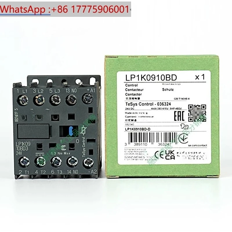 DC contactor LP1K0910BD coil voltage 24v LP1K0901BD LP1K1210BD
DC contactor LP1K0910BD coil voltage 24v LP1K0901BD LP1K1210BD