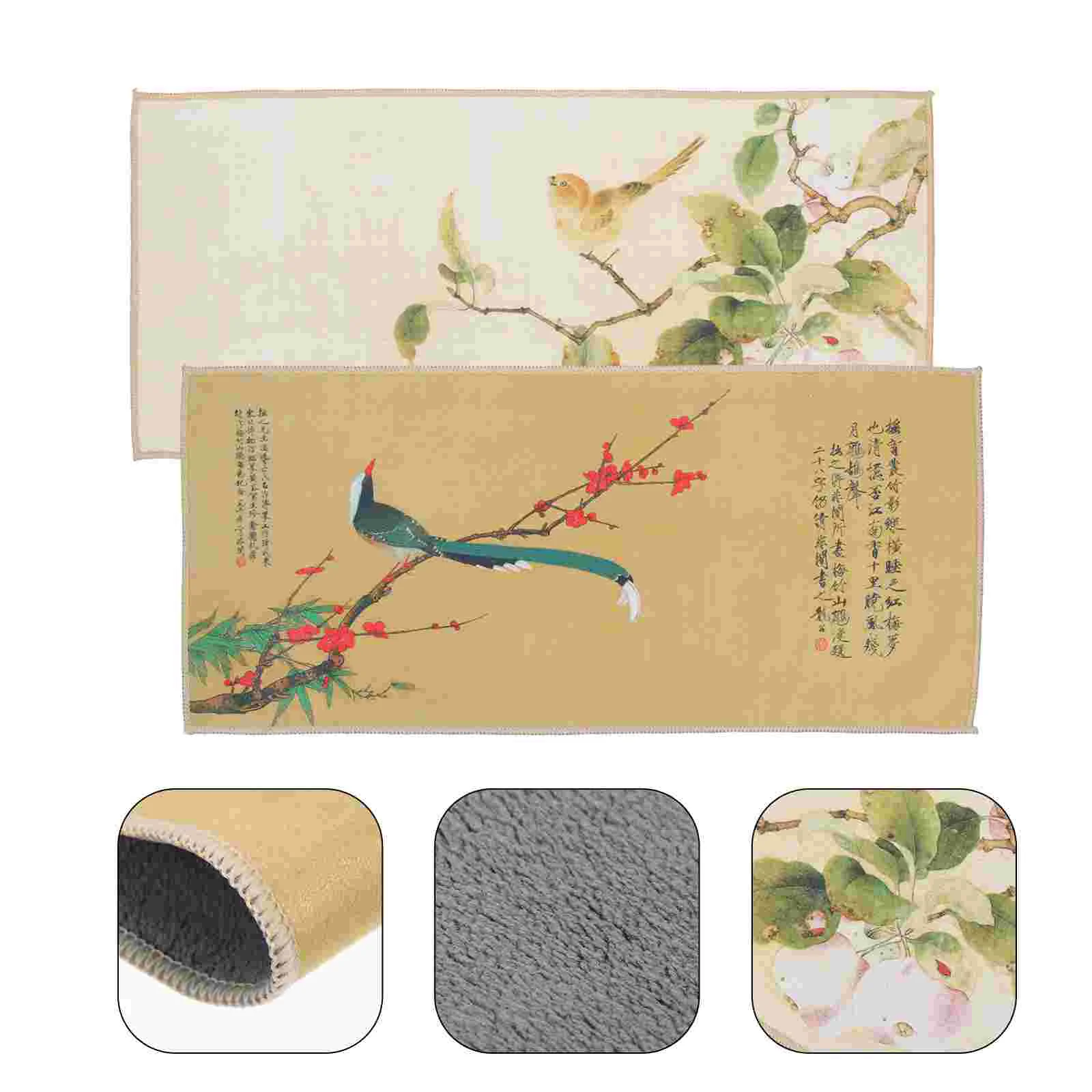 2 Pcs Absorbent Tea Cloth Multi-use Towels Flour Sack Blank Lightweight Kitchen Dish Coral Fleece
2 Pcs Absorbent Tea Cloth Multi-use Towels Flour Sack Blank Lightweight Kitchen Dish Coral Fleece