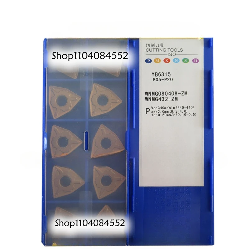 Original CNC Cylindrical Carbide Inserts YB6315 WNMG080404-ZM WNMG080408-ZM WNMG 080404 080408 Lathe Cutter Turning Tools
Original CNC Cylindrical Carbide Inserts YB6315 WNMG080404-ZM WNMG080408-ZM WNMG 080404 080408 Lathe Cutter Turning Tools