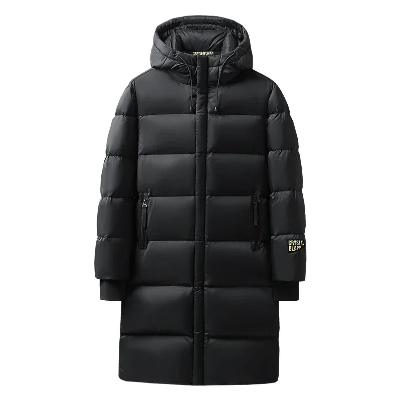 Mens Hooded Waterproof Black Puffer Jacket Warm Thick Long Down Jacket Coat Men Casual Windproof Parkas Male Winter New Men
Mens Hooded Waterproof Black Puffer Jacket Warm Thick Long Down Jacket Coat Men Casual Windproof Parkas Male Winter New Men