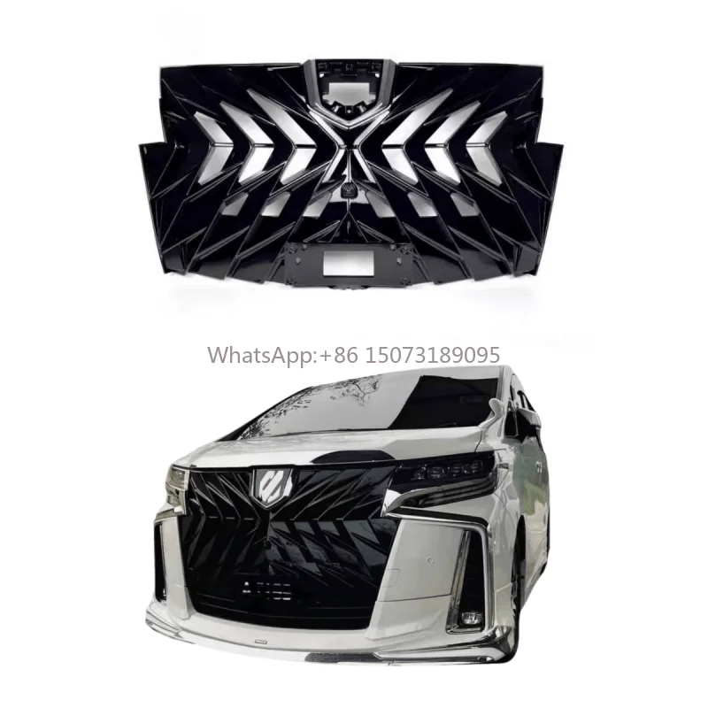 Высококачественный передний бампер, черная решетка для Alphard 30 серии 2018, 2019, 2020, 2022, внешний набор автомобиля
Высококачественный передний бампер, черная решетка для Alphard 30 серии 2018, 2019, 2020, 2022, внешний набор автомобиля