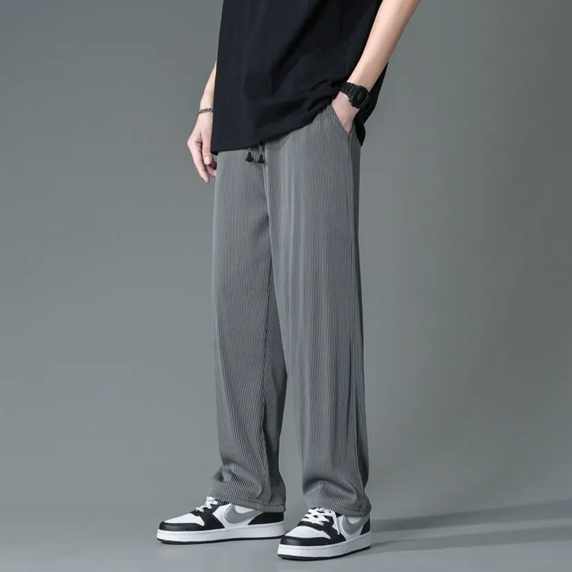 Мужские широкие брюки на весну-осень, свободные повседневные длинные брюки в корейском стиле, модные спортивные прямые брюки в пол с эффектом драпировки
Мужские широкие брюки на весну-осень, свободные повседневные длинные брюки в корейском стиле, модные спортивные прямые брюки в пол с эффектом драпировки