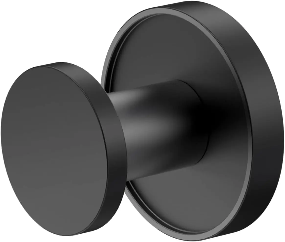 Matte Black Wall Hooks for Towels, Robes & Clothes – No Damage Installation, Modern Bathroom Organizer
Matte Black Wall Hooks for Towels, Robes & Clothes – No Damage Installation, Modern Bathroom Organizer