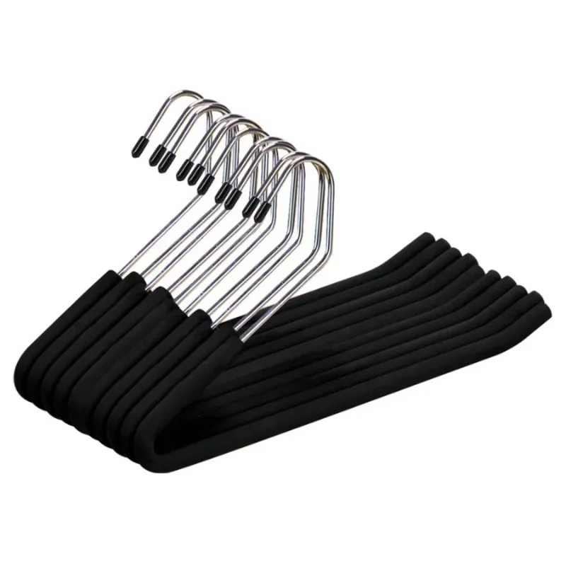 Metal Clothes Hangers Open Ended Non-slip Sponge Padded Pants Hangers Space Saving Metal Trousers Hangers
Metal Clothes Hangers Open Ended Non-slip Sponge Padded Pants Hangers Space Saving Metal Trousers Hangers