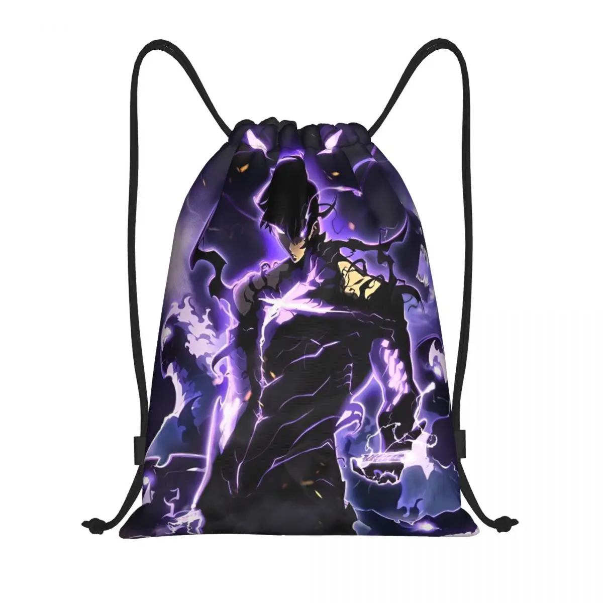Anime Sung Jinwoo Drawstring Backpack Sports Gym Bag Solo Leveling String Sackpack for Cycling
Anime Sung Jinwoo Drawstring Backpack Sports Gym Bag Solo Leveling String Sackpack for Cycling