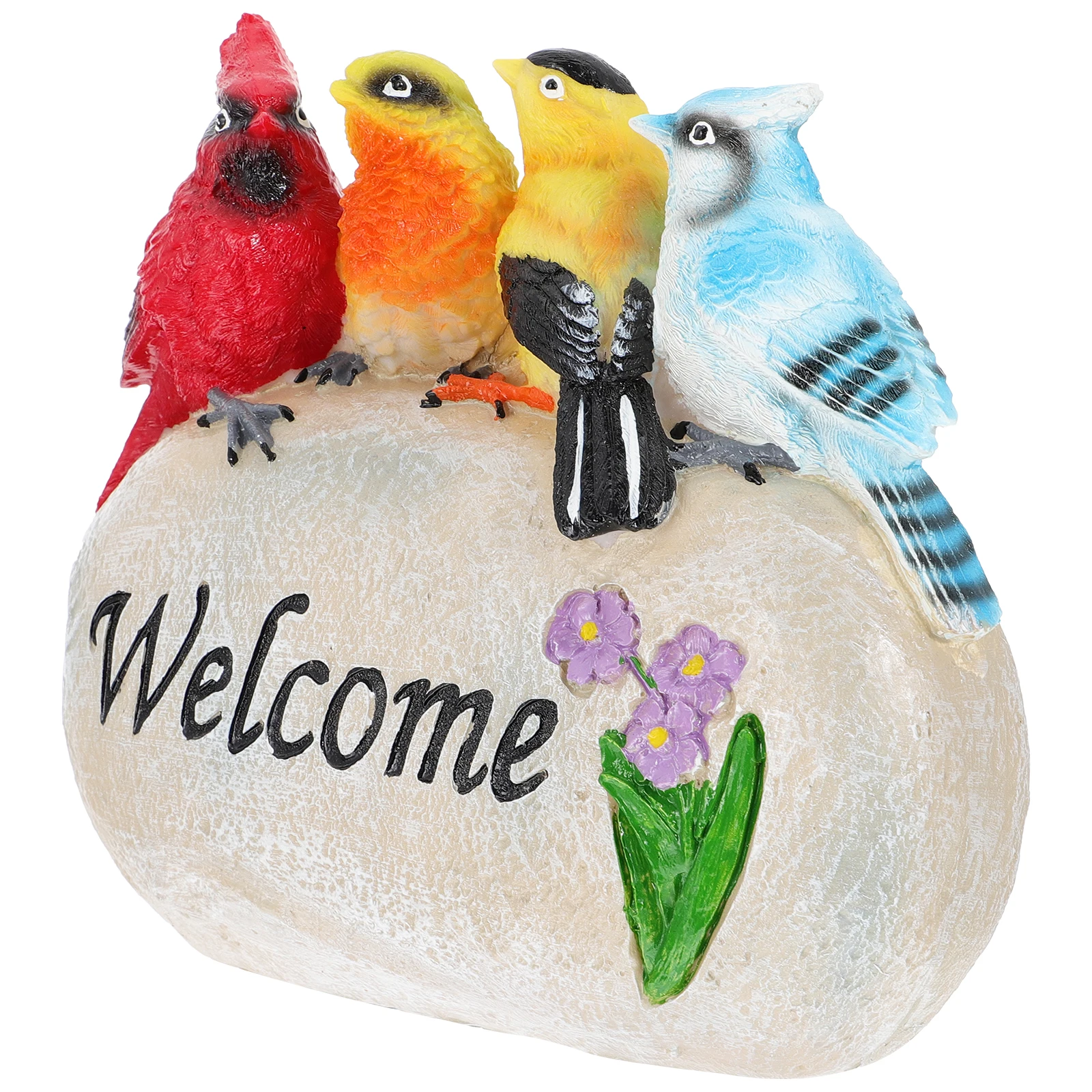 Resin Bird Welcome nament Decor Craft Statue Lifelike Hand Carved Design Garden Decor Home Decoration Courtyard Adornment
Resin Bird Welcome nament Decor Craft Statue Lifelike Hand Carved Design Garden Decor Home Decoration Courtyard Adornment