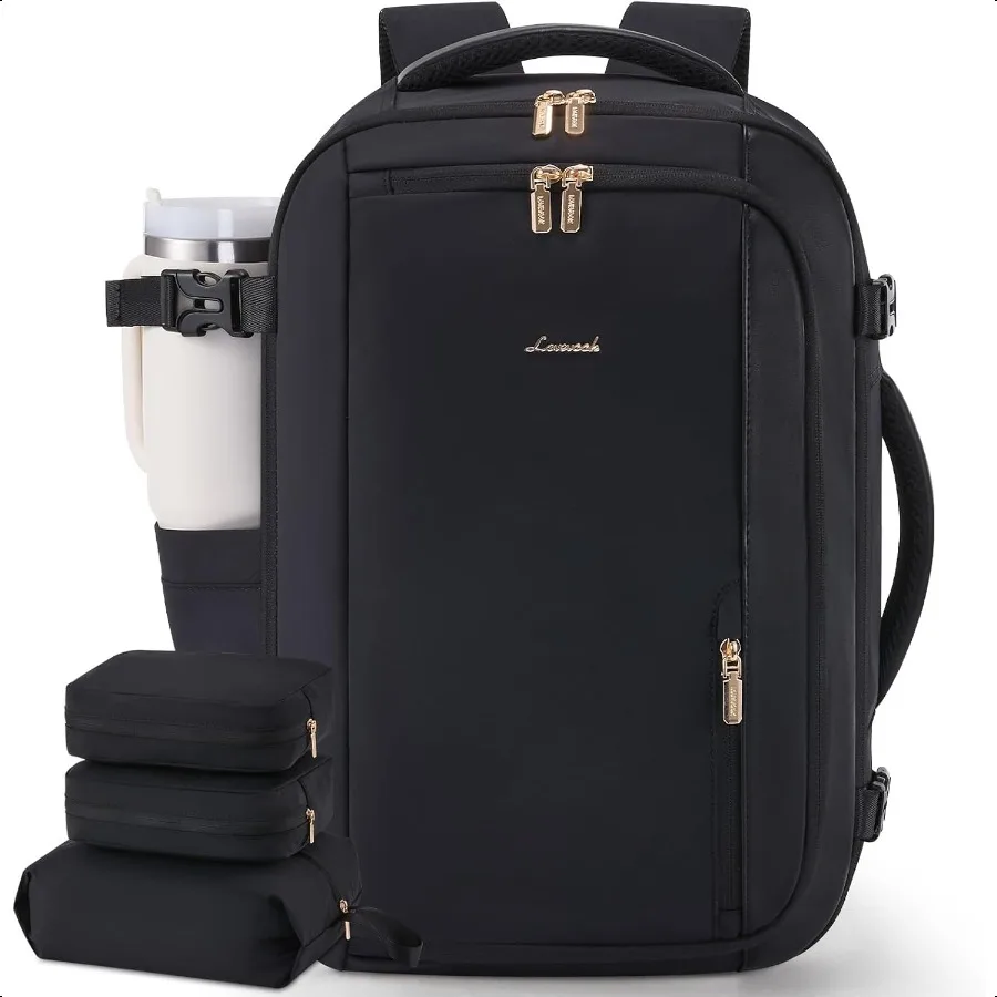 40L Travel Backpack for WomenCarry on Lage Backpack Flight Appd with 3 Packing Cubes Waterproof Personal Item Travel Bag fits 1
40L Travel Backpack for WomenCarry on Lage Backpack Flight Appd with 3 Packing Cubes Waterproof Personal Item Travel Bag fits 1