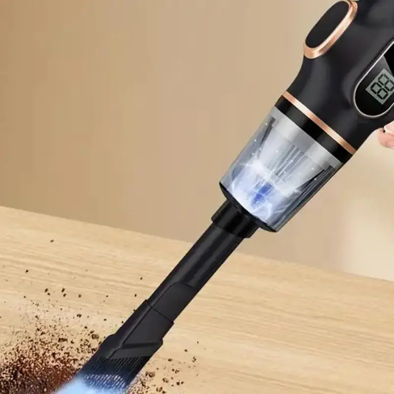 2-in-1 Cordless Handheld Vacuum Cleaner with LED Display, Powerful Suction & Blower for Car, Pets, Office, Travel, Lightweight &
2-in-1 Cordless Handheld Vacuum Cleaner with LED Display, Powerful Suction & Blower for Car, Pets, Office, Travel, Lightweight &