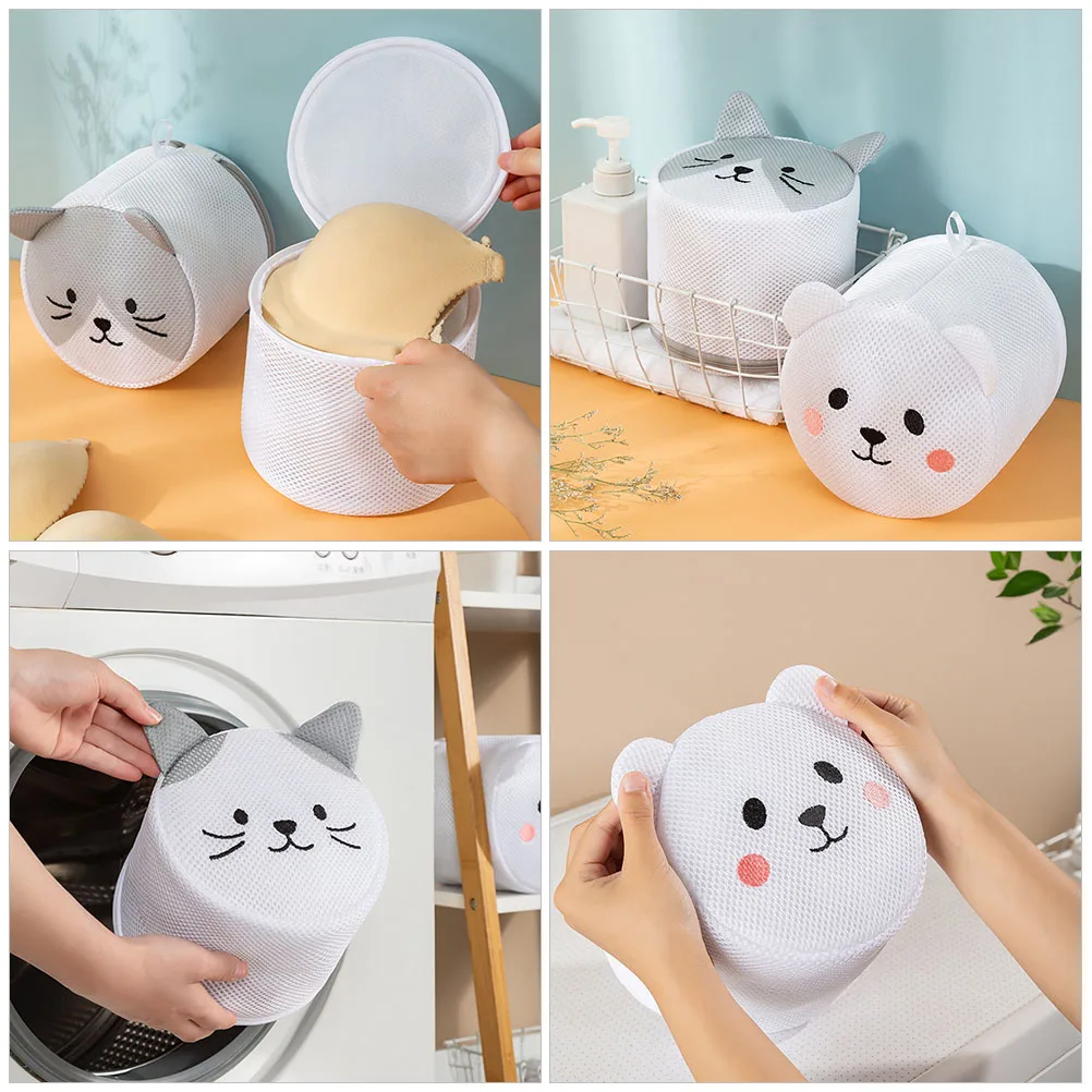 2pcs Mesh Bra Washing Bags Reusable Underwear Socks Laundry Organizer Travel Dirty Clothes Pouch Zipper Polyester
2pcs Mesh Bra Washing Bags Reusable Underwear Socks Laundry Organizer Travel Dirty Clothes Pouch Zipper Polyester