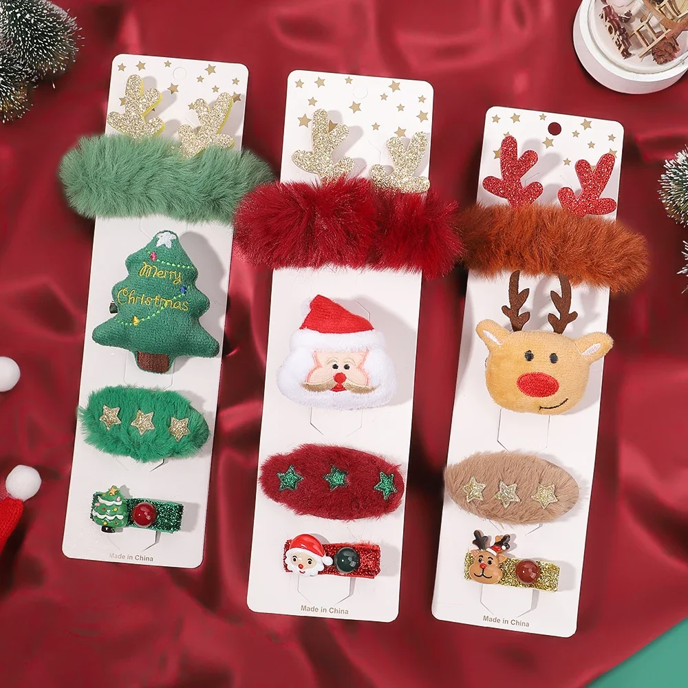 4pcs New Christmas Hairpin Xmax Tree Hair Ties Set Party Headwear Festival Girls Baby Hair Accessories 2024 Navidad Gifts
4pcs New Christmas Hairpin Xmax Tree Hair Ties Set Party Headwear Festival Girls Baby Hair Accessories 2024 Navidad Gifts