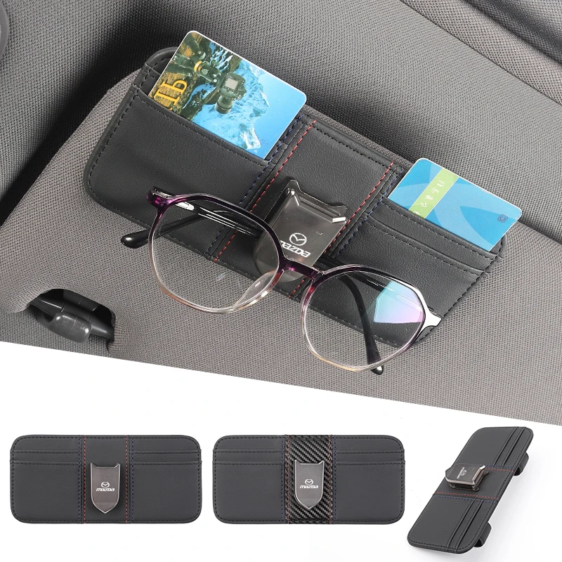 Car Visor Organizer Glasses Bag Sunglass Holder Card Clip Interior For Mazda 6 3 CX5 5 2 323 CX7 Demio Atenza Axela MX30 CX30 CX
Car Visor Organizer Glasses Bag Sunglass Holder Card Clip Interior For Mazda 6 3 CX5 5 2 323 CX7 Demio Atenza Axela MX30 CX30 CX