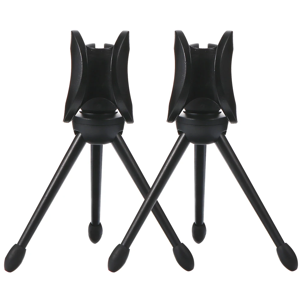 2 Pcs Fall to The Ground Tripod Mini Small Mount Plastic Mic Holder Recording Microphone
2 Pcs Fall to The Ground Tripod Mini Small Mount Plastic Mic Holder Recording Microphone
