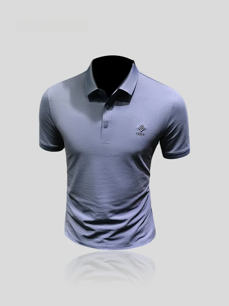 Slim Fit Short Sleeve Shirt for Men Business Casual Turn-down Collar T-shirt Fashionable Sun Protection Clothing
Slim Fit Short Sleeve Shirt for Men Business Casual Turn-down Collar T-shirt Fashionable Sun Protection Clothing